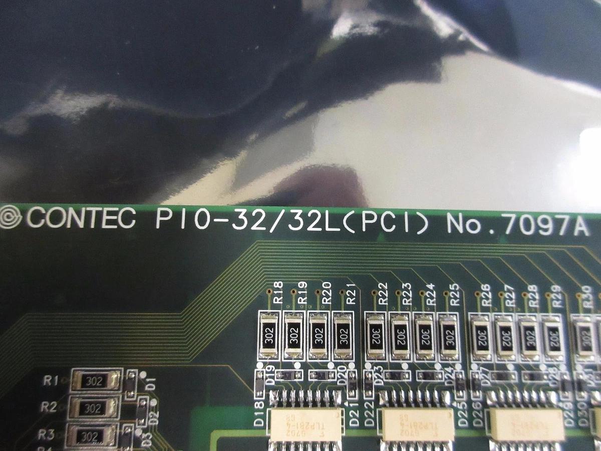 Used Contec PIO-32/32L(PCI) Isolated Digital I/O Board PCB 7097A Working Surplus