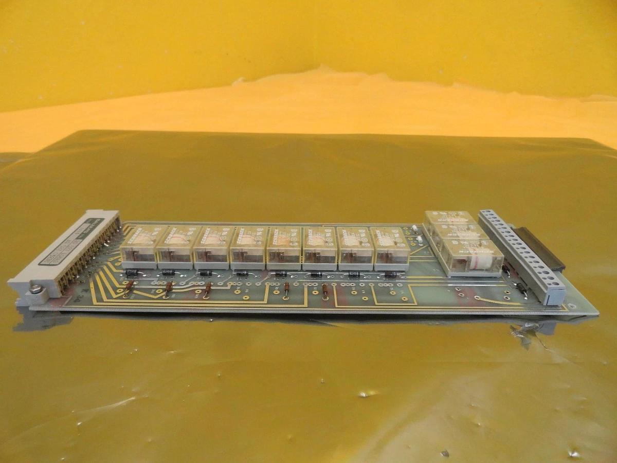 Used Balzers BG 527 032 BU 24V Relay PCB Card BG 527 108 AS Used Working