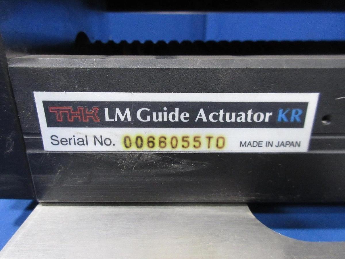 Used THK LM Guide Actuator KR Sigmameltec RTS-500 Used Working