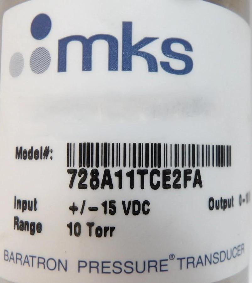 Used MKS Instruments 728A11TCE2FA Baratron Pressure Transducer New
