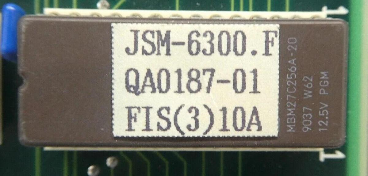 Used JEOL AP002128(01) Processor PCB Card FIS(3) PB JSM-6300F SEM Working Surplus