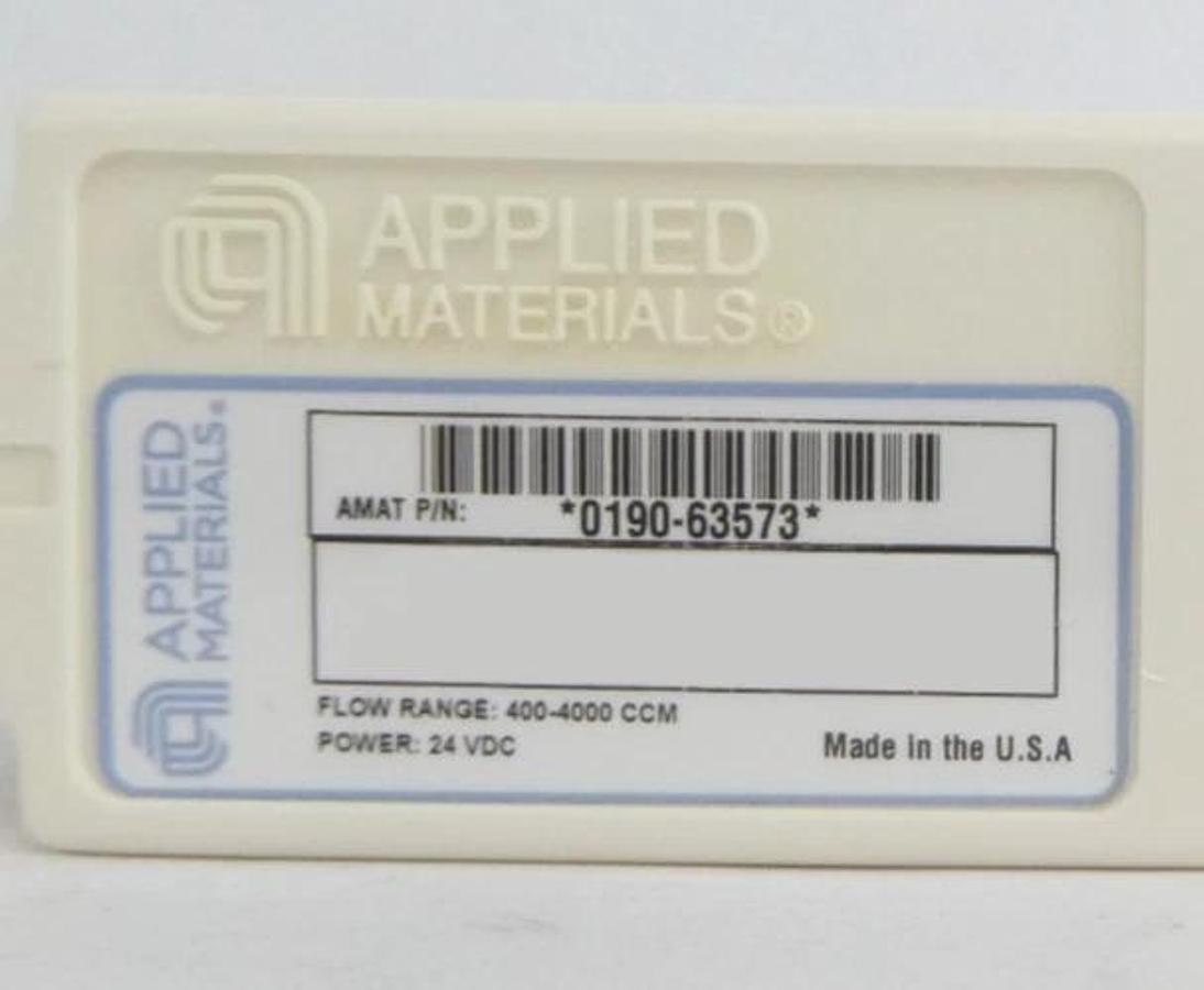 Used AMAT Applied Materials 0190-63573 Flow Controller 400-4000 CCM Lot of 2 Working