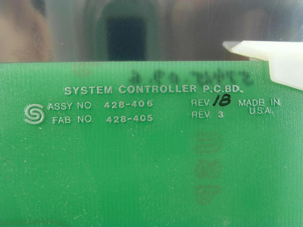 Used SCI Solid Controls 428-406 System Controller PCB Card 428-405 Used Working
