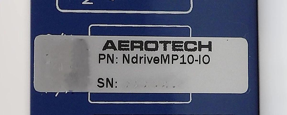 Used Aerotech NdriveMP10-IO Networked Digital Servo Amplifier Lot of 3 Working