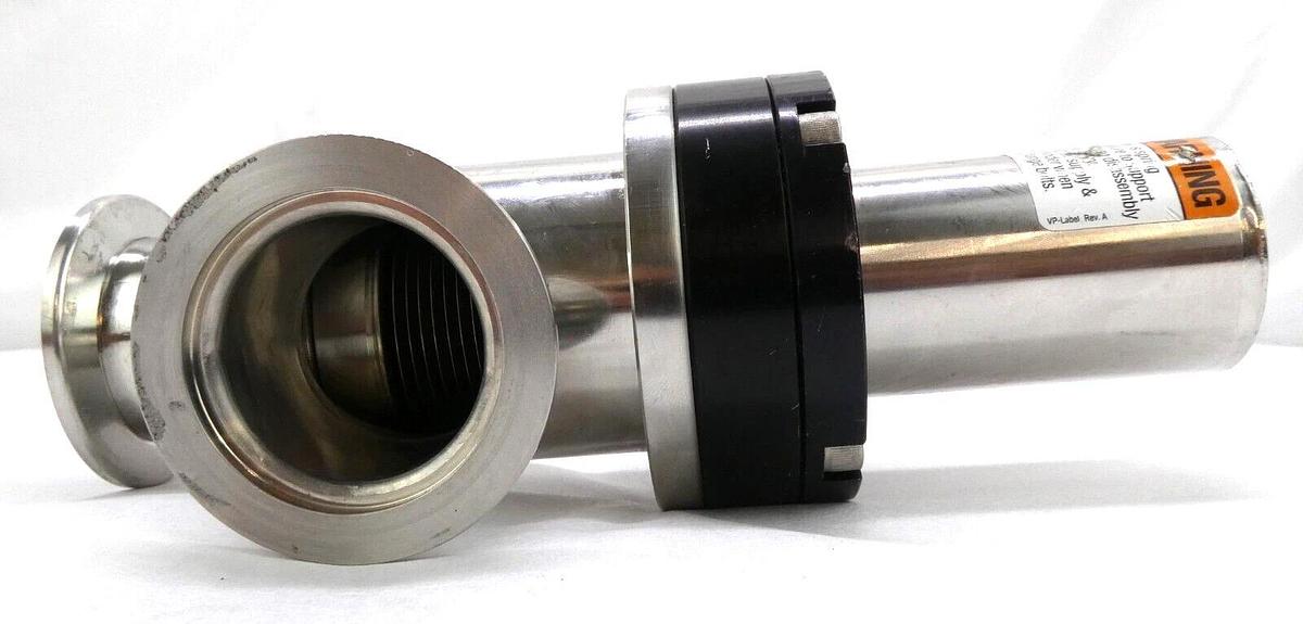 Used Nor-Cal Products 3870-01919 Pneumatic Angle Valve NW40 AMAT Working Surplus