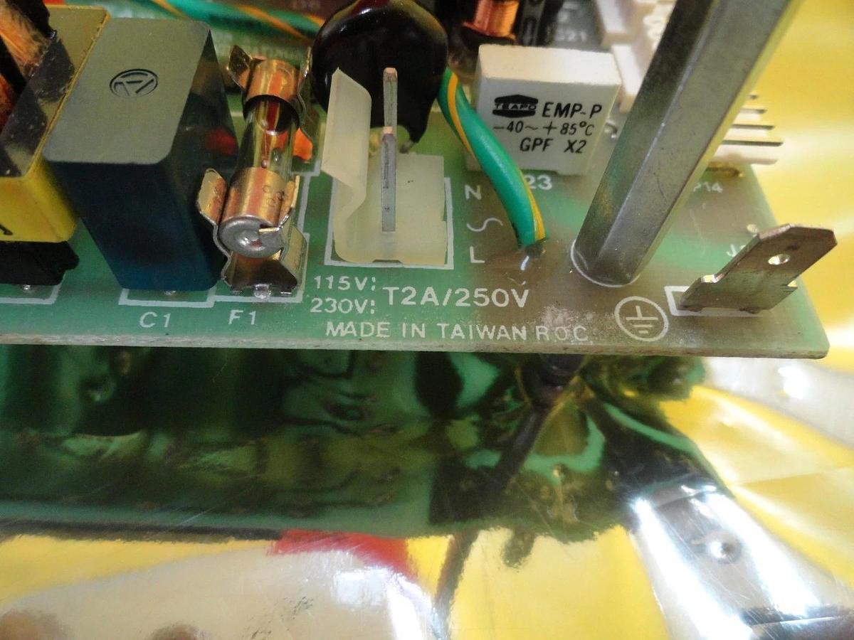 Used Emerson T2A/250V Power Supply PCB IDI 200 Integrated Dispense System Used