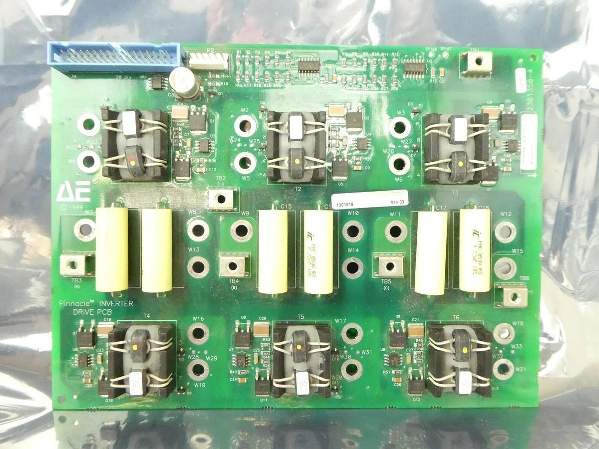 Used AE Advanced Energy 1301918 20kW Pinnacle Inverter Drive PCB 2301350-A Working