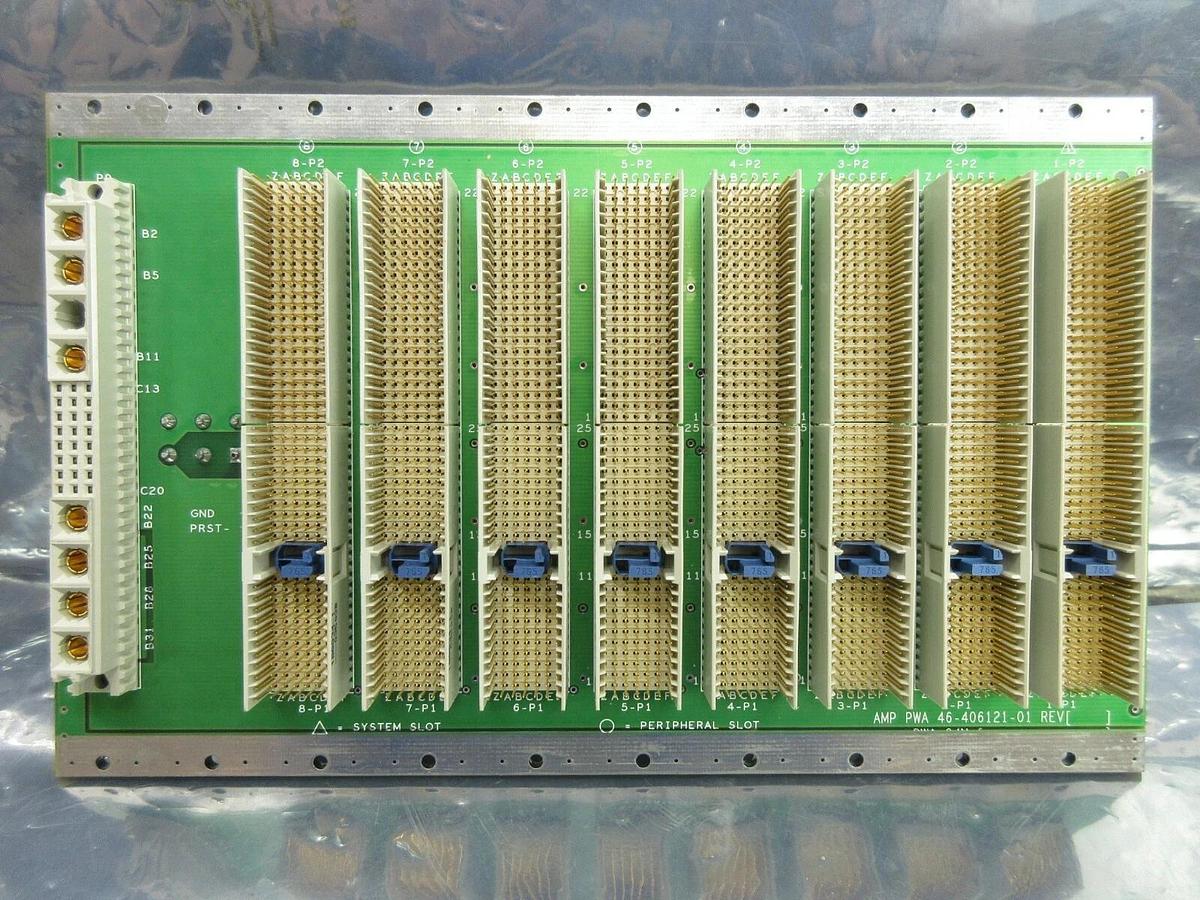 Used AMAT Applied Materials 46-406121-01 Backplane AMP Board PCB Working