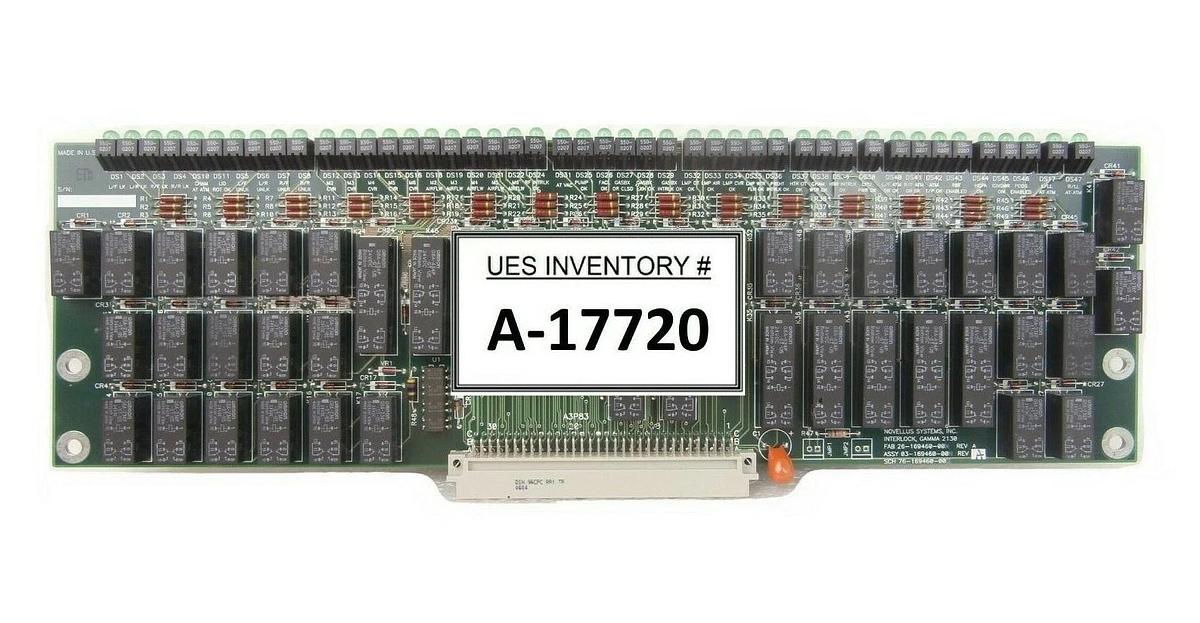 Used Novellus Systems 03-169460-00N Gamma 2130 Interlock Board PCB Card Working