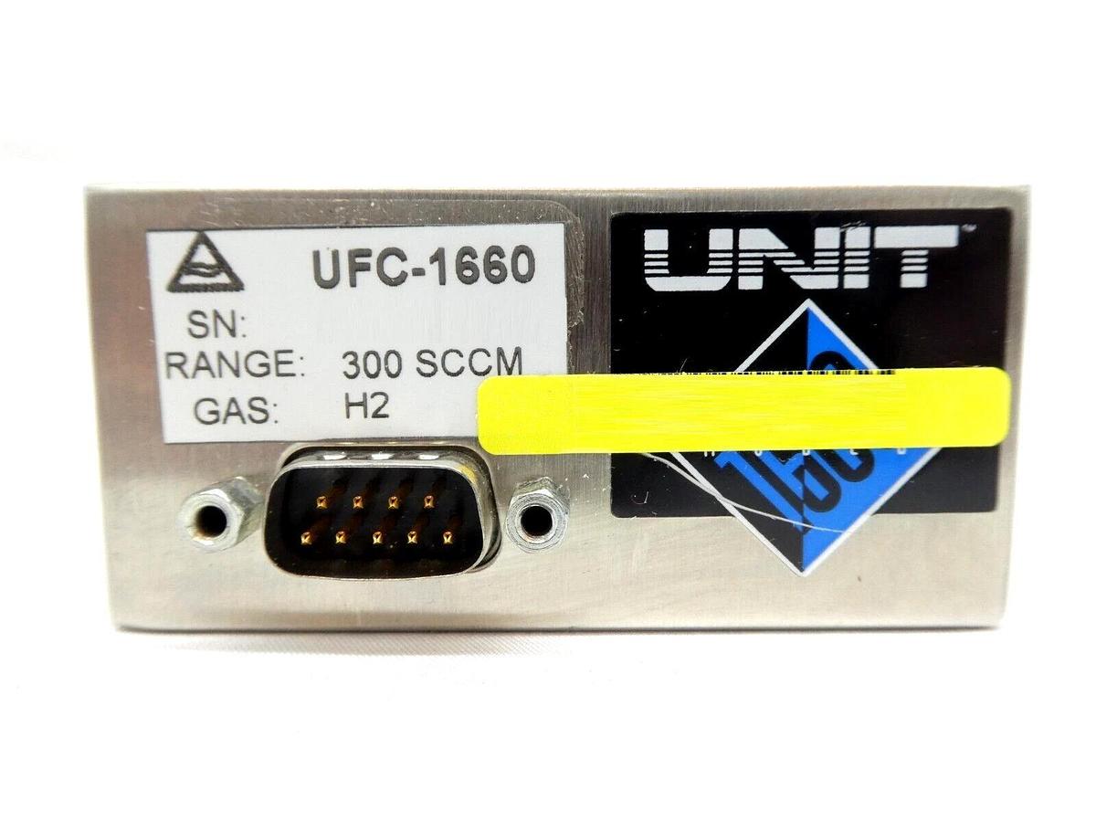 Refurbished UNIT Instruments UFC-1660 Mass Flow Controller MFC 300 SCCM H2 OEM Refurbished