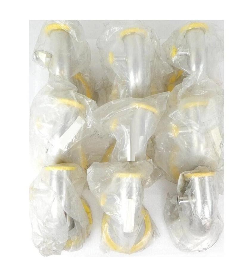 Mattson 914-12012-00 High Vacuum 90° Elbow Tee ISO100 ISO-K to NW50 Lot of 9 New