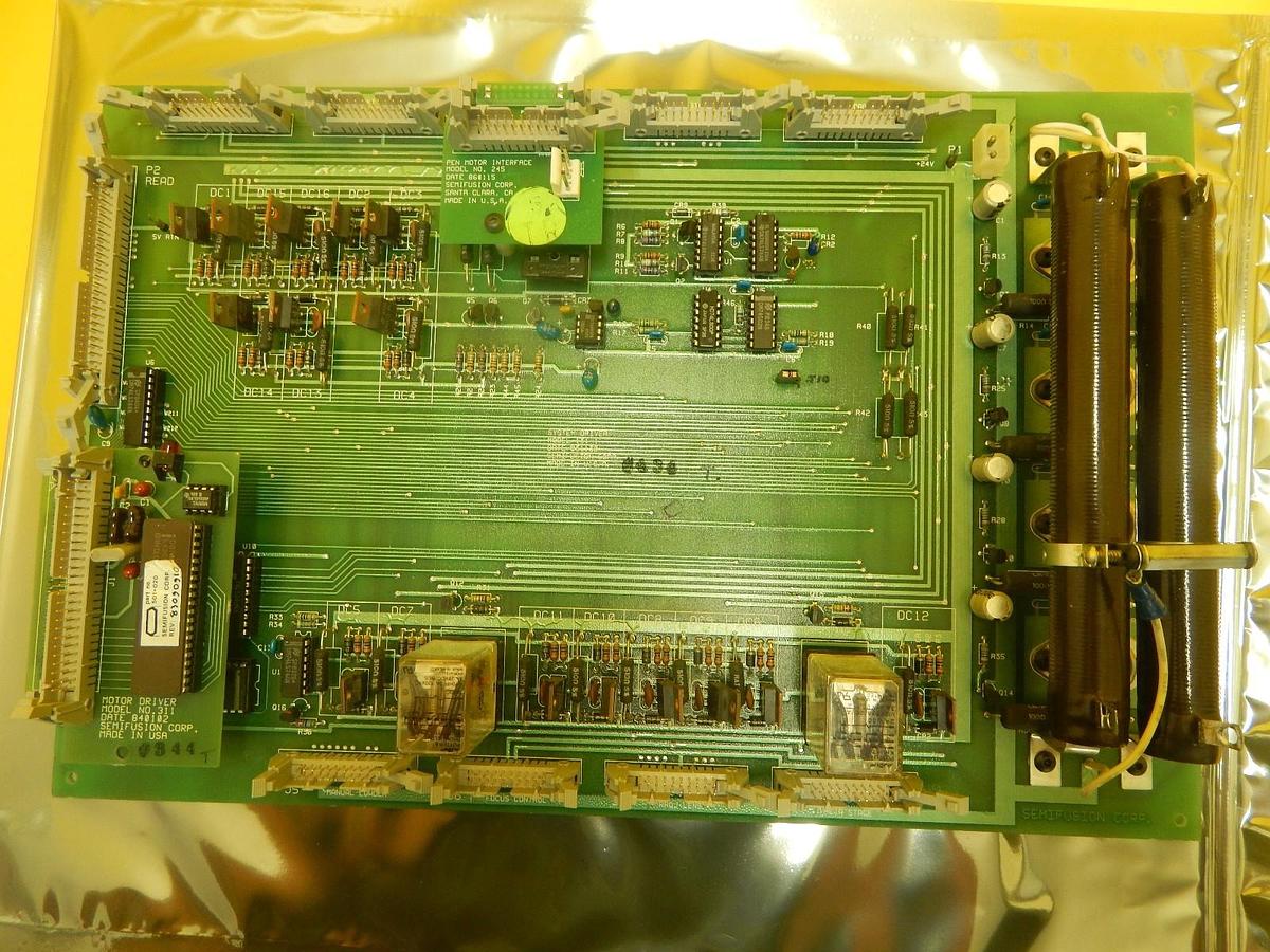 Used Semifusion 131-1 System Driver PCB Board 245 311 Ultratech UltraStep 1000 Used