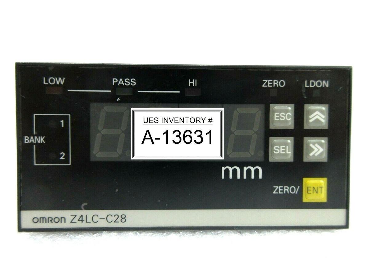Used Omron Z4LC-C28 Parallel Beam Line Sensor NSR-S307E DUV Scanning System As-Is