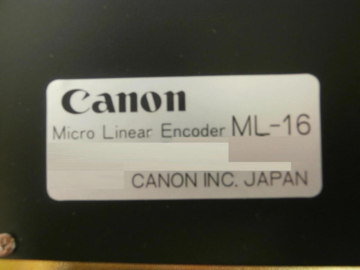 Used JEOL AMP BOX X and Y Micro Linear Encoder Assembly Canon ML-16 JWS-7555S Working