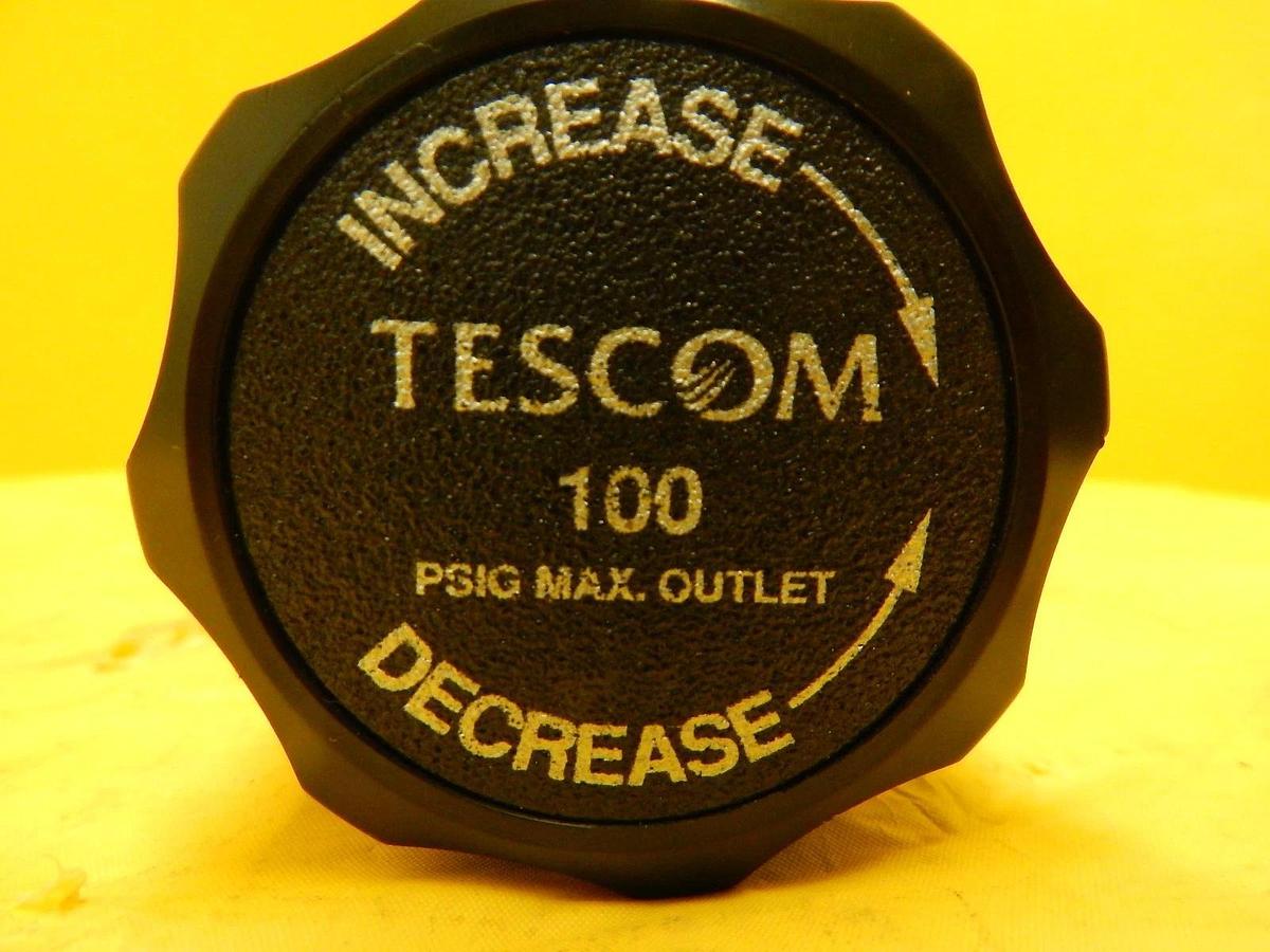 Used Tescom 44-2662-R92-067 Manual Pressure Regulator Lot of 4 Used
