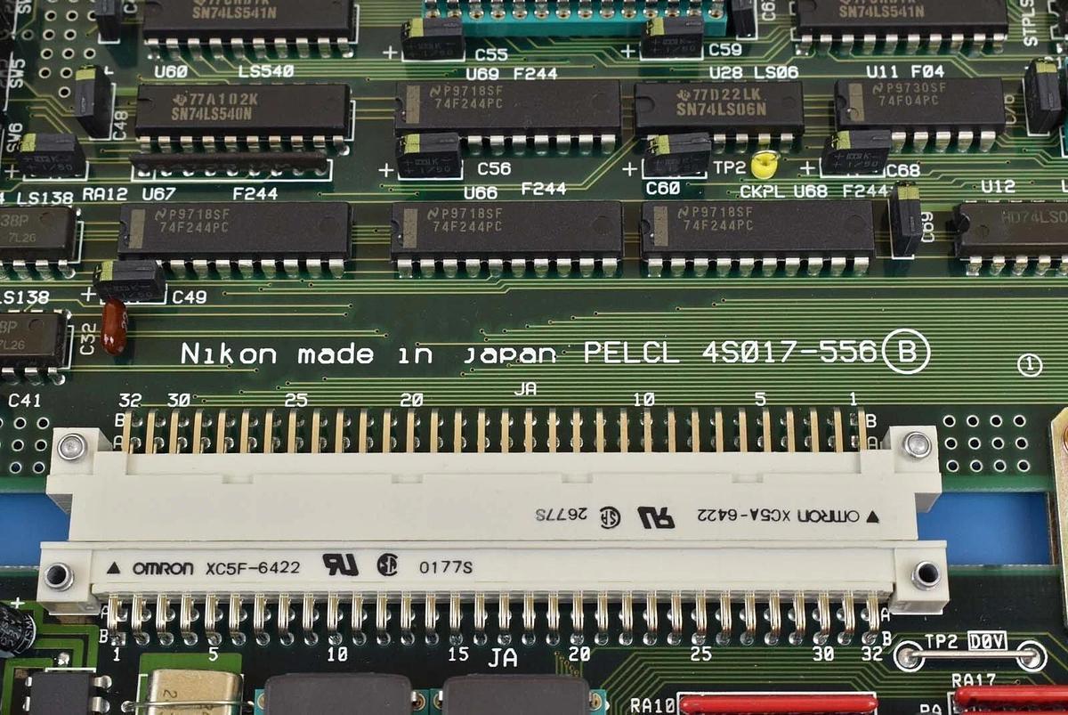 Used Nikon 4S015-070-1 PCB Card Assembly AWLCPU2 & 4S017-556 PELCL Untested Surplus