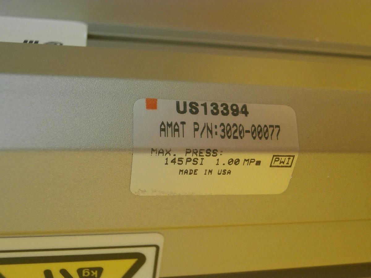Used SMC US13394 Slit Valve Pneumatic Cylinder 3020-00077 AMAT 0010-43936 Refurbished