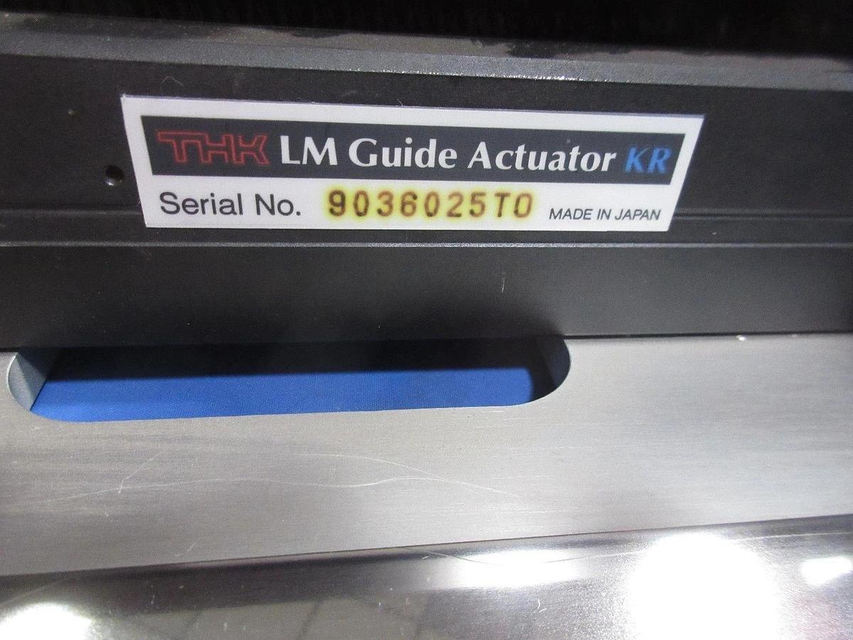 Used THK LM Guide Actuator KR 40? Sigmameltec RTS-500 Used Working