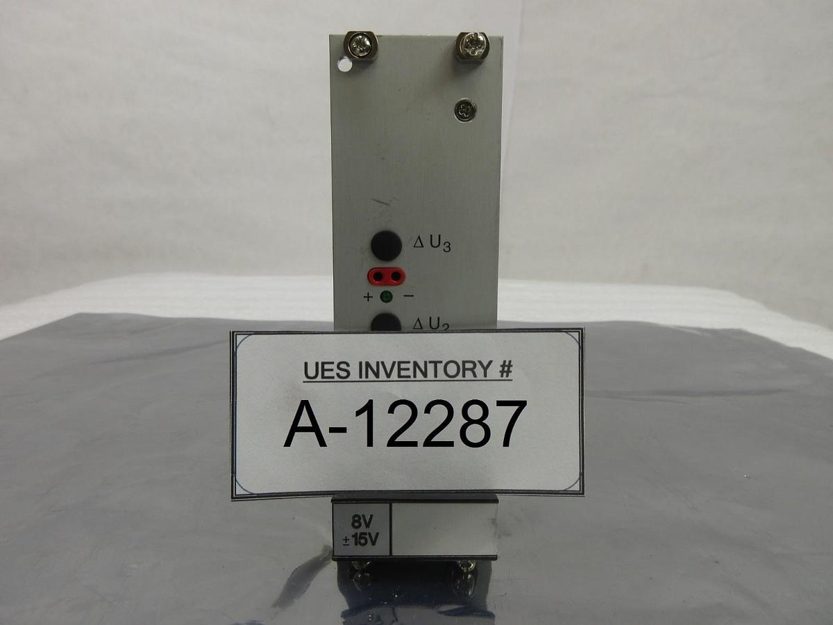 Used Kniel System-Electronic 332-025-04 .02 Power Supply Card PCB 4022.436.72611 Used
