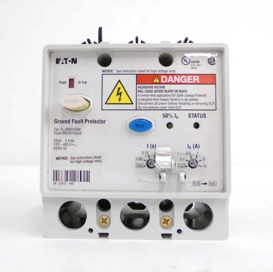 Eaton ELJBN3250W Ground Fault Protector Lot of 4 New