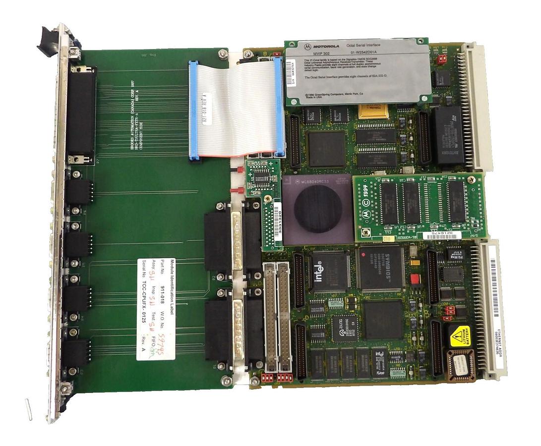 Used Brooks TCC CPUFX VME Control PCB Card BRD-T2ULTRA-FXTR-A 84-W8960B01F Working