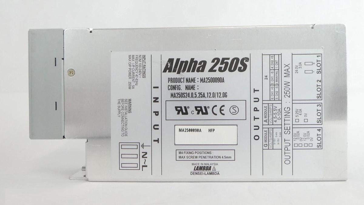 Used Lambda MA2500090A Power Supply Module Reseller Lot of 2 Working Surplus