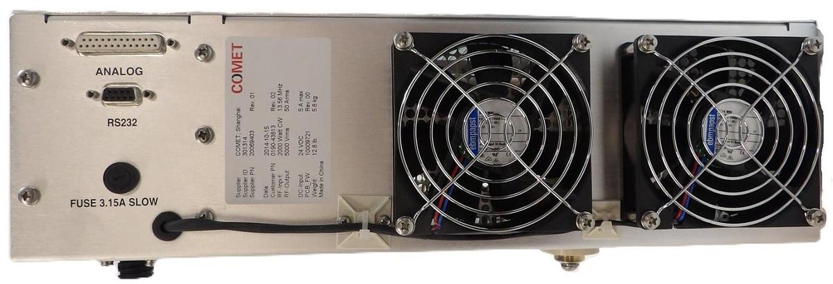 Used Comet Technologies 20069403 RF Match 2000W @ 13.56MHz Working Surplus