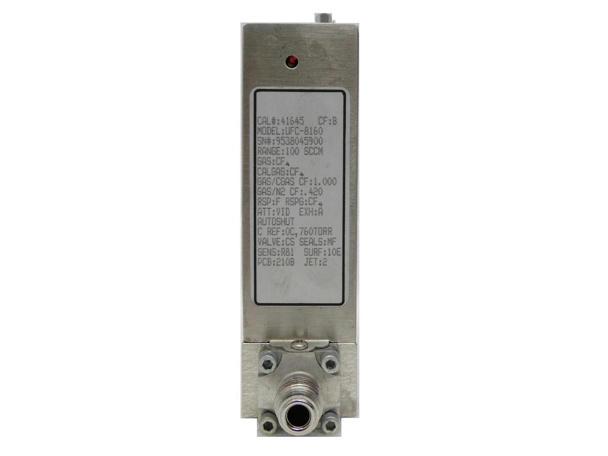 Used UNIT Instruments UFC-8160 Mass Flow Controller MFC 100 SCCM CF4 Working Spare