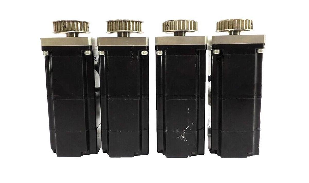 Used Yaskawa Electric SGMAH-02A1A4C AC Servo Motor Lot of 4 Working Surplus
