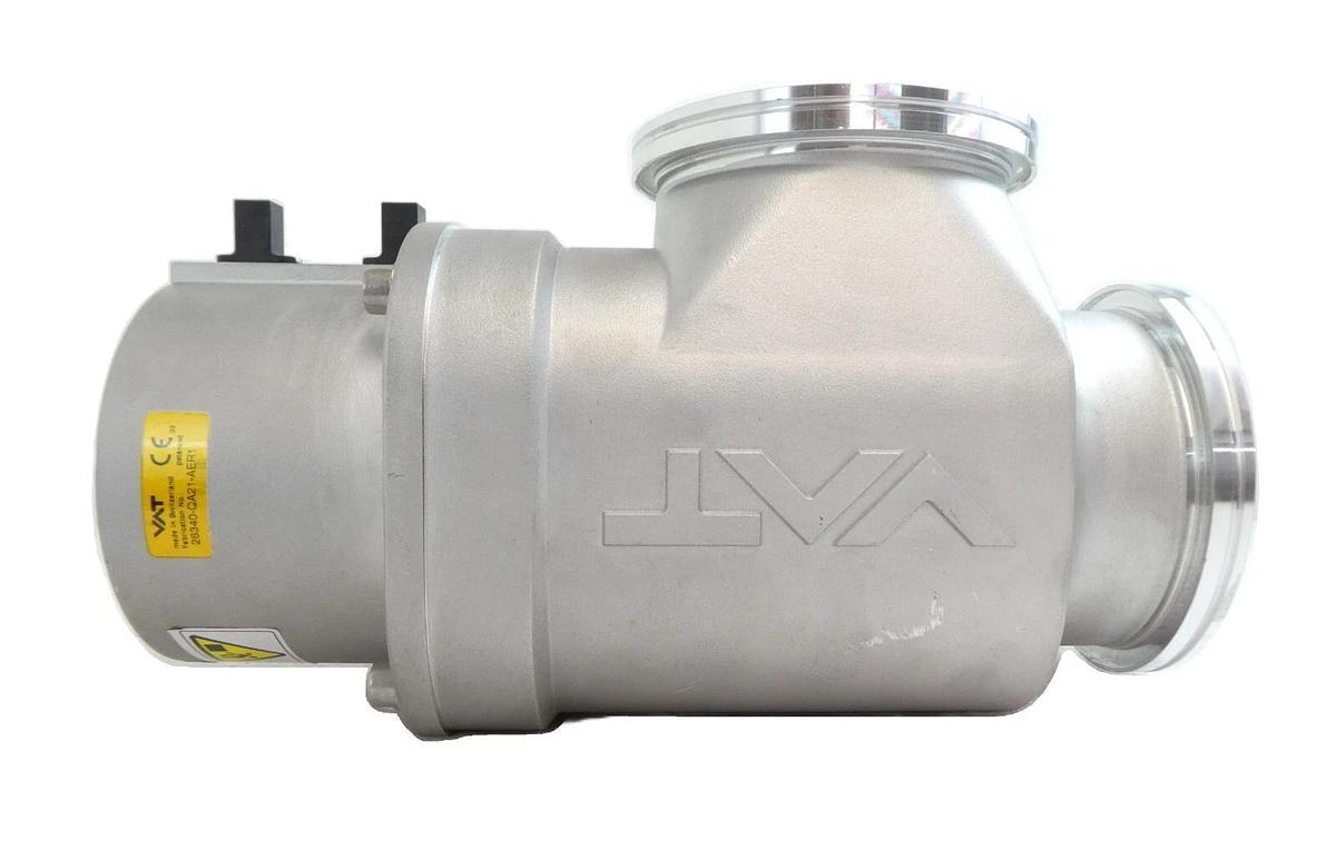 Used VAT 26340-QA21-AER1 High Vacuum Angle Valve Series 26 AMAT Producer Working