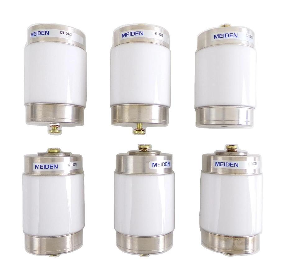 Used Meiden 12110073 Variable Vacuum Capacitor Lot of 6 Working