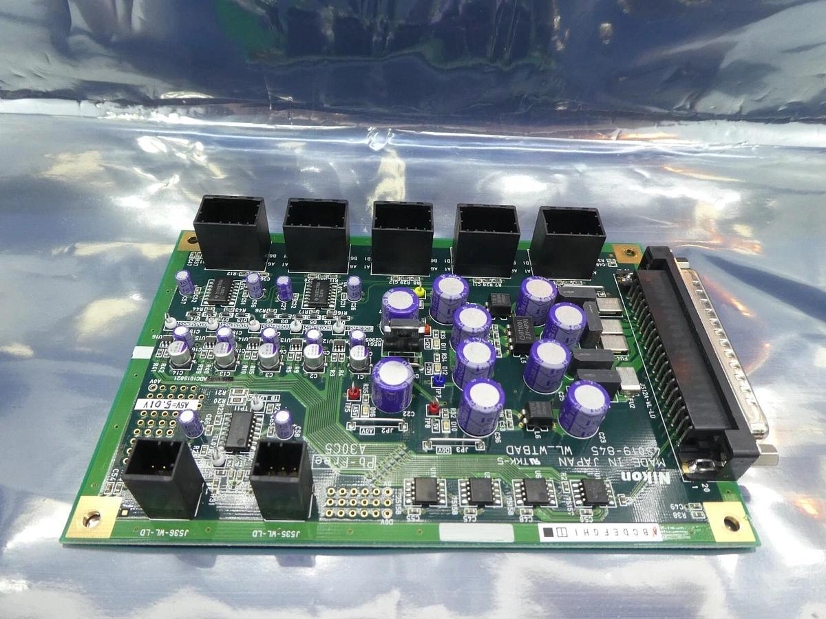 Used Nikon 4S019-845 Interface PCB WL_WTBAD NSR Series System Working Surplus