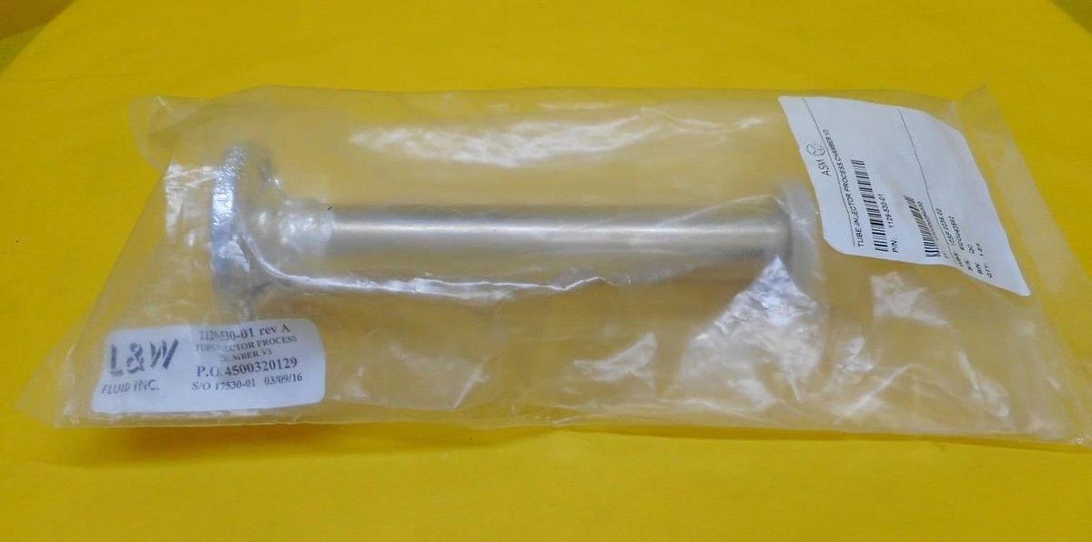 L & W Fluid 1129-530-01 Process Chamber Injector Tube ASM New