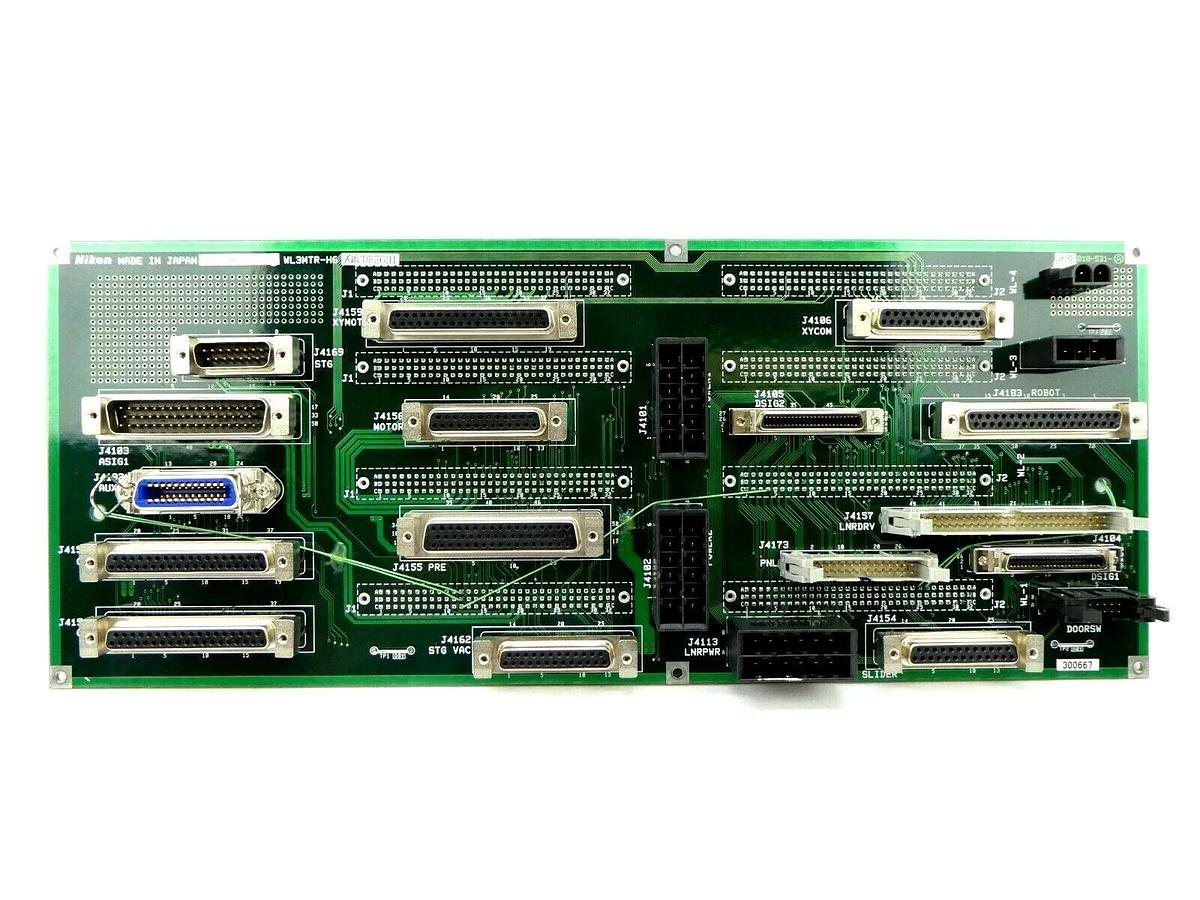 Used Nikon 4S018-531-1 Backplane Board PCB WL3MTR-H6 NSR-S204B Working Spare