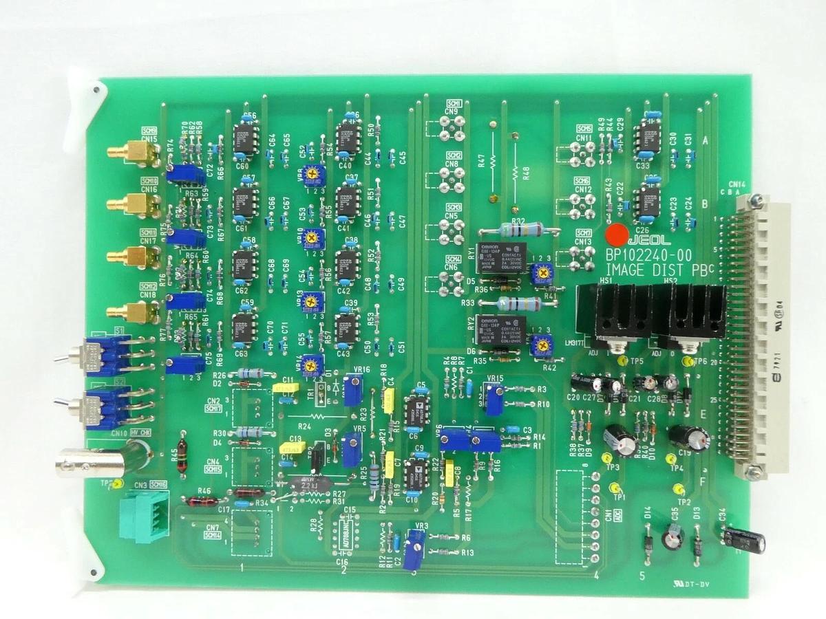Used JEOL BP102240-00 IMAGE DIST PB PCB Card JWS-7555S SEM Working Spare