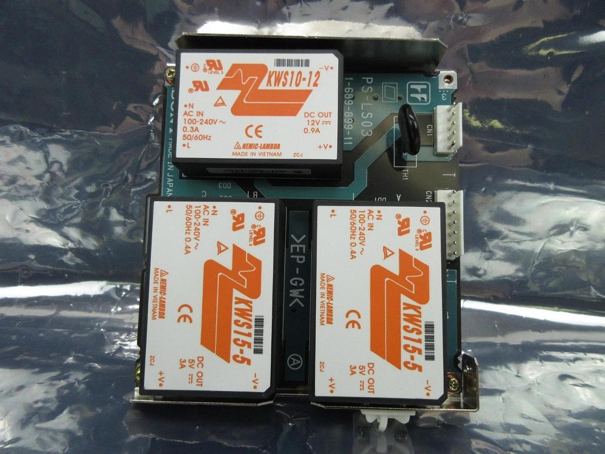 Used Sony 1-689-899-11 Laserscale Power Supply Module PS-LS03 Nikon 4S050-645 Working
