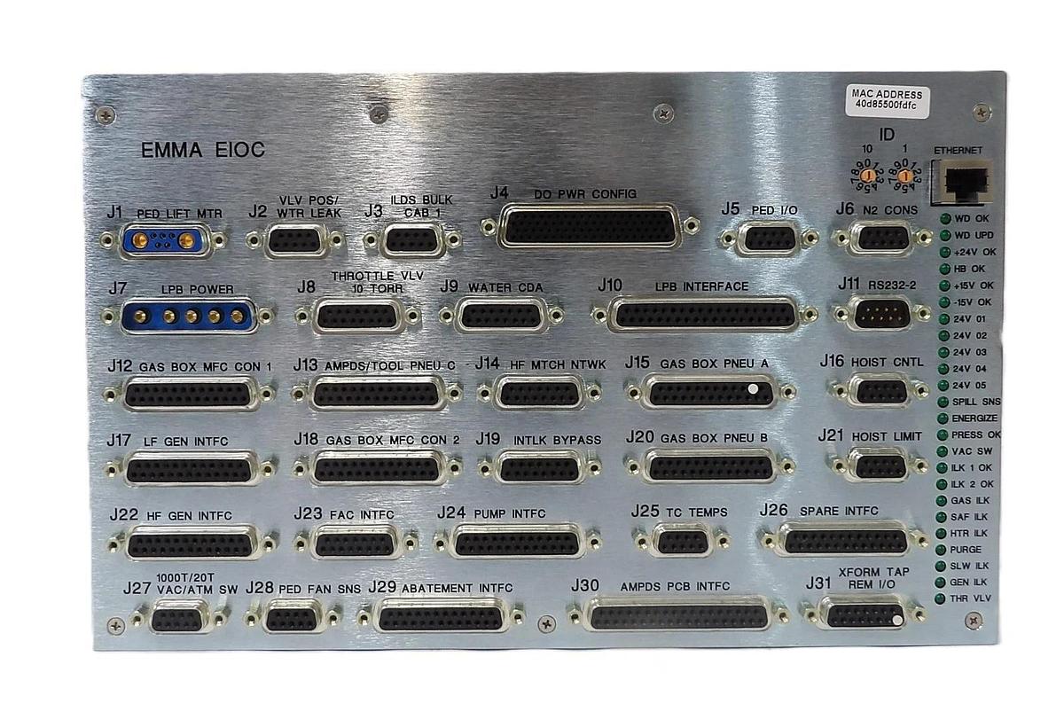 Used Lam Research 853-190332-001 ASM FE-HD Cobalt Conta EMMA EIOC Controller Working