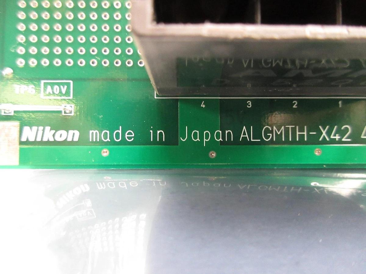 Used Nikon Precision 4S018-870-Ⓑ Backplane Interface Board PCB ALGMTH-X42 NSR Working