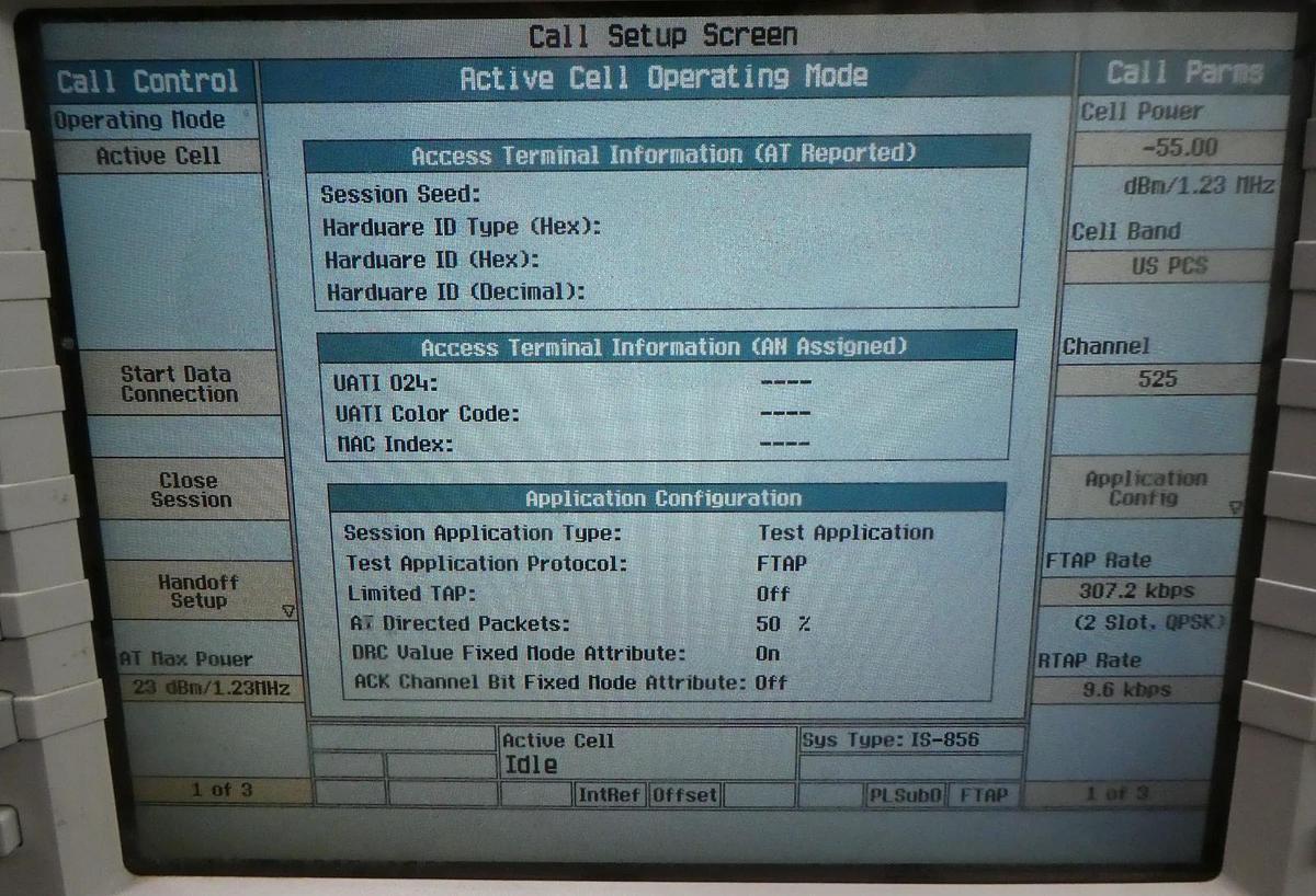 Used Anritsu MT8820C Radio Communication Analyzer GSM W-CDMA CDMA2000 LTE Spare