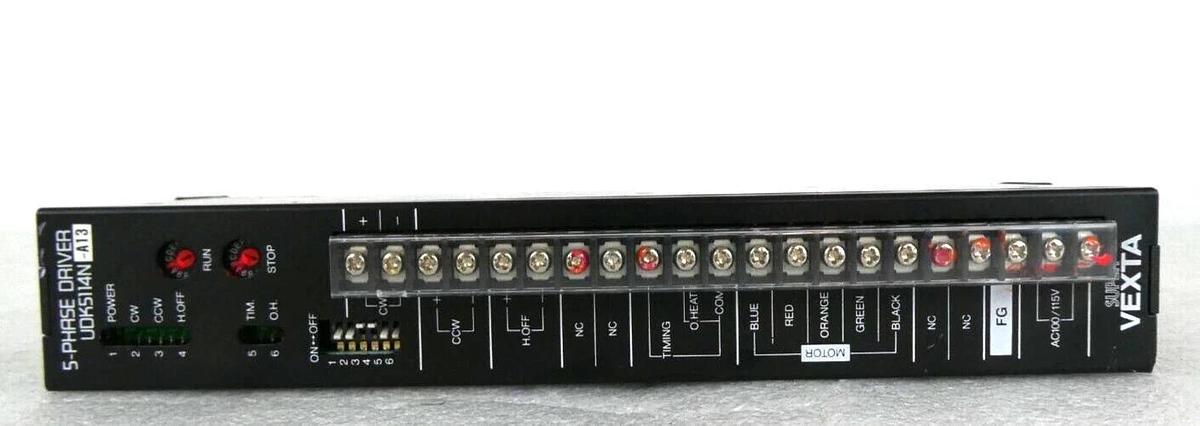 Used Oriental Motor UDK5114N 5-Phase Servo Driver Super VEXTA Lot of 2 Working Spare