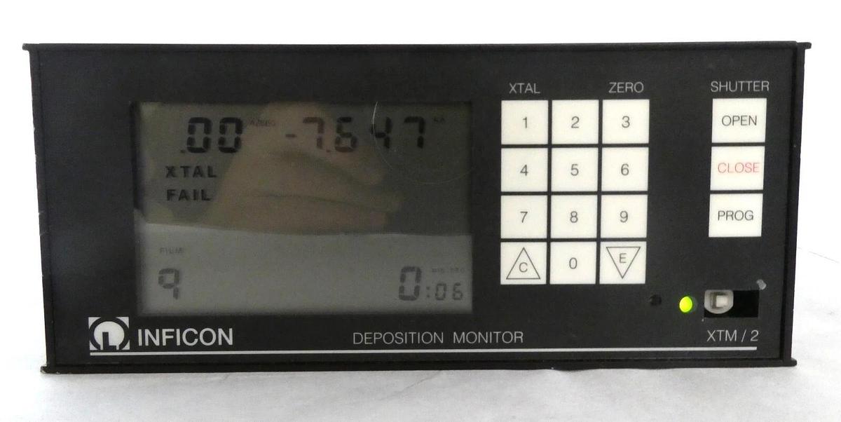 Used Inficon 758-500-G1 Thin Film Deposition Monitor XTM/2 Working Surplus