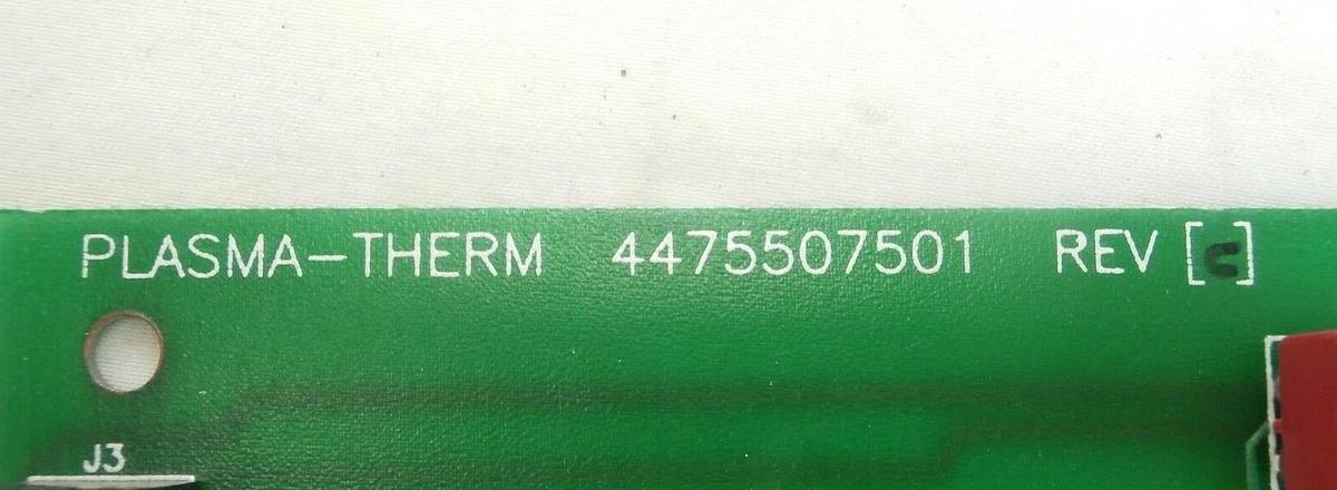 Used Plasma-Therm 4475507501 Relay Board PCB SLR 770/770MF Working Spare