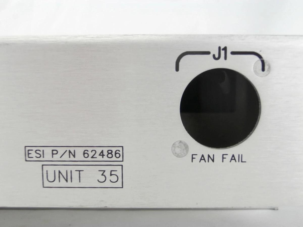 Used ESI Electro Scientific Industries 62486 Cooling Fans Module 9250 Laser Spare