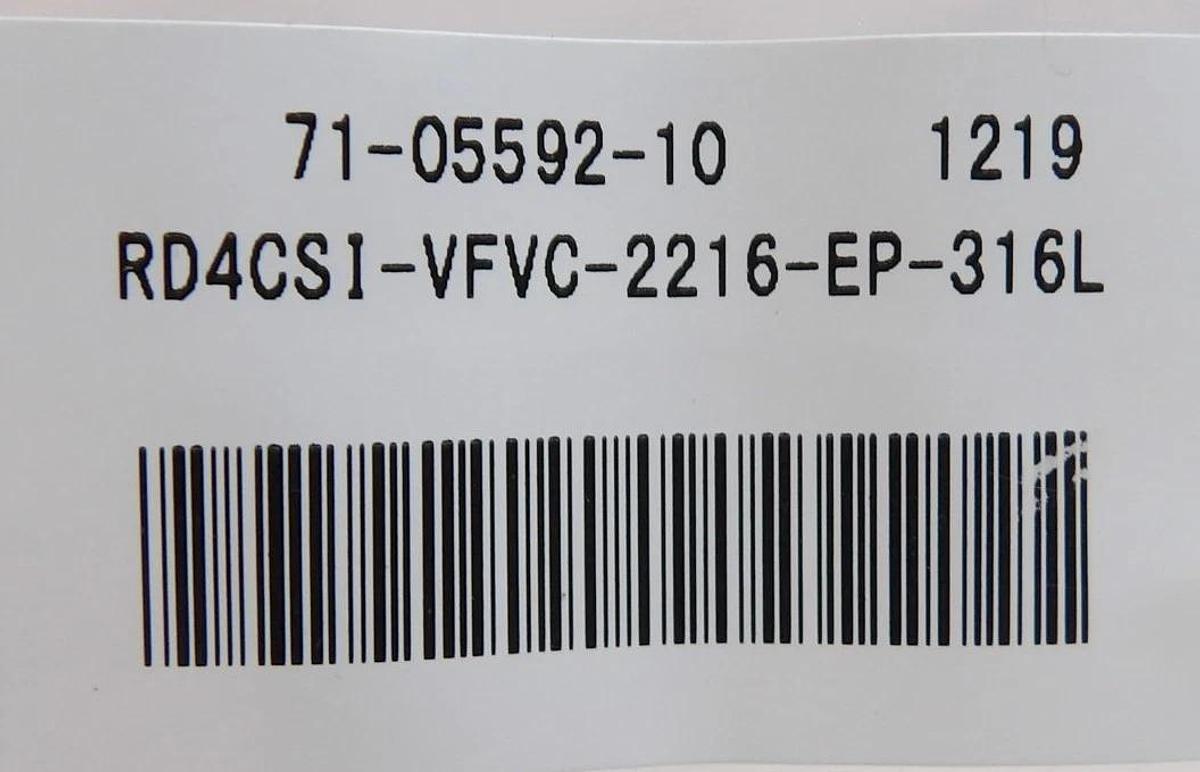 KITZ SCT RD4CSI-VFVC-2216-EP-316L Pneumatic Diaphragm Valve E32000777 Lot of 2