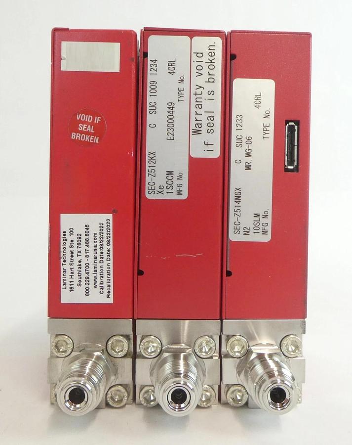 Used Horiba STEC Z500 Z700 Mass Flow Controller MFC Reseller Lot of 10 Working