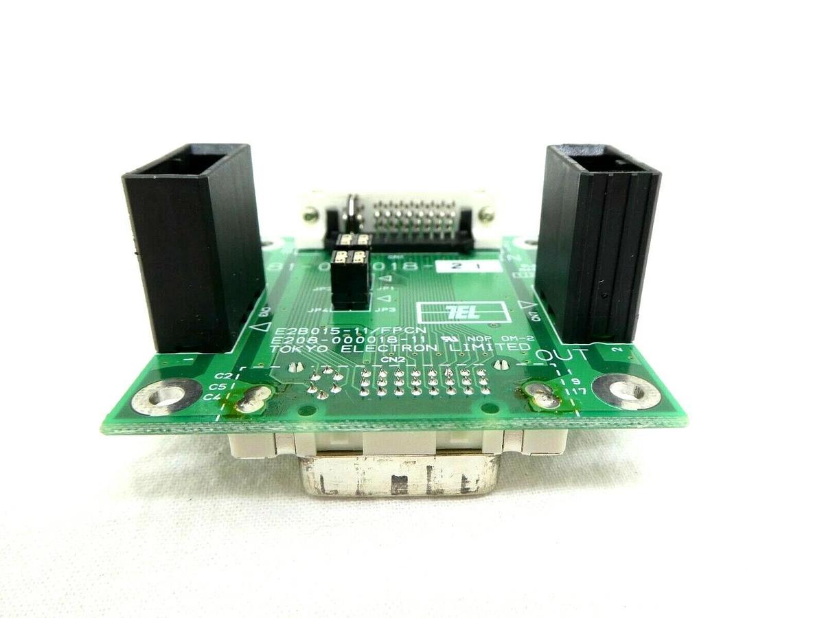 Used TEL Tokyo Electron E281-000018-21 DVI Interface PCB E2B015-11/FPCN Trias Spare