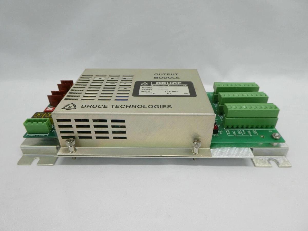 Used Bruce Technologies 9760131 Output Module PCB Assembly BTU 3161111 3161081 As-Is