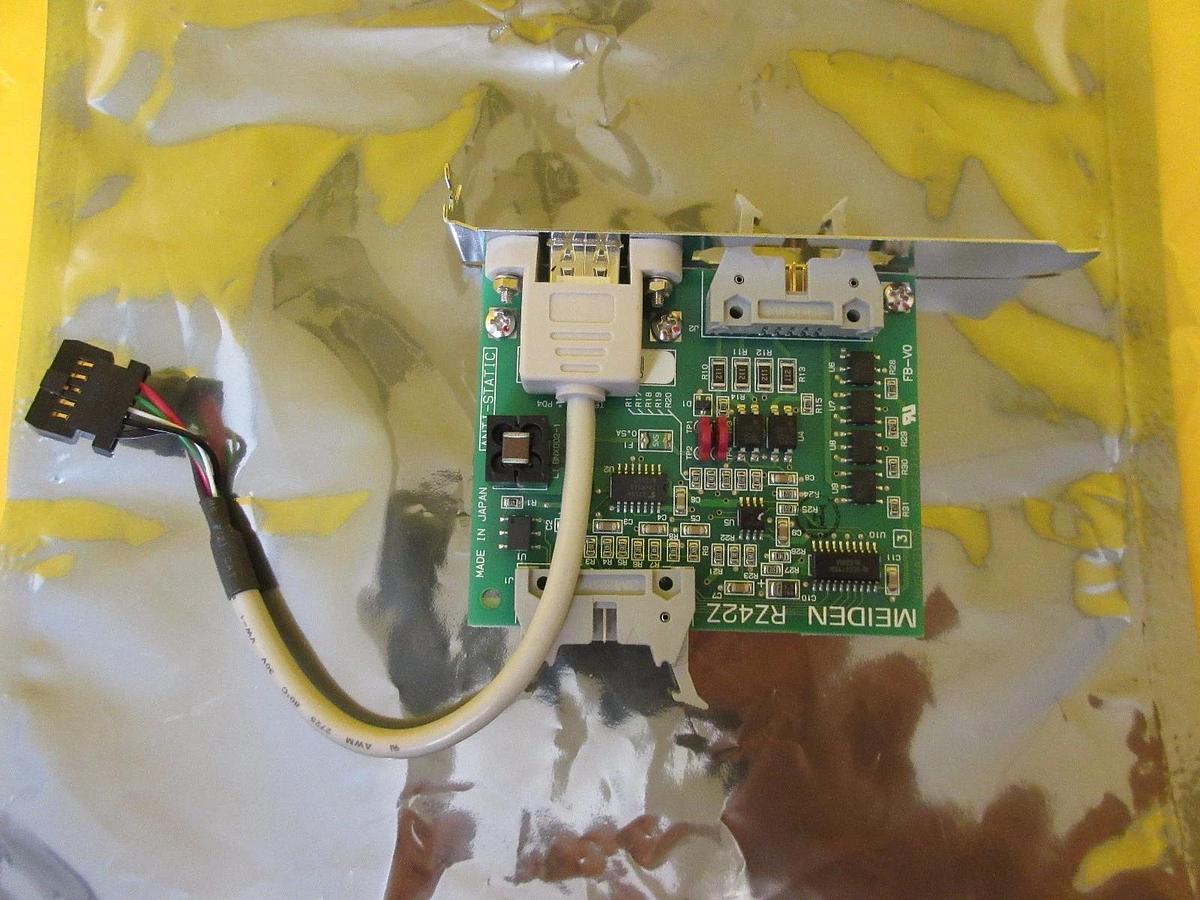 Used Meiden RZ42Z USB Digital I/O PCB Card MU24A31092 SU22A31819 Used Working