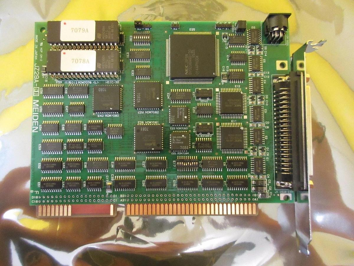 Used Meiden JZ29A-01 Network Interface Processor PCB Card Working Spare