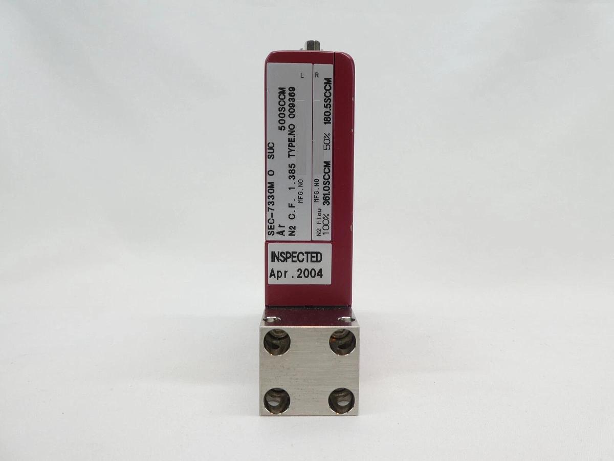 Used STEC SEC-7330M Mass Flow Controller MFC 500 SCCM Ar Reseller Lot of 6 Working